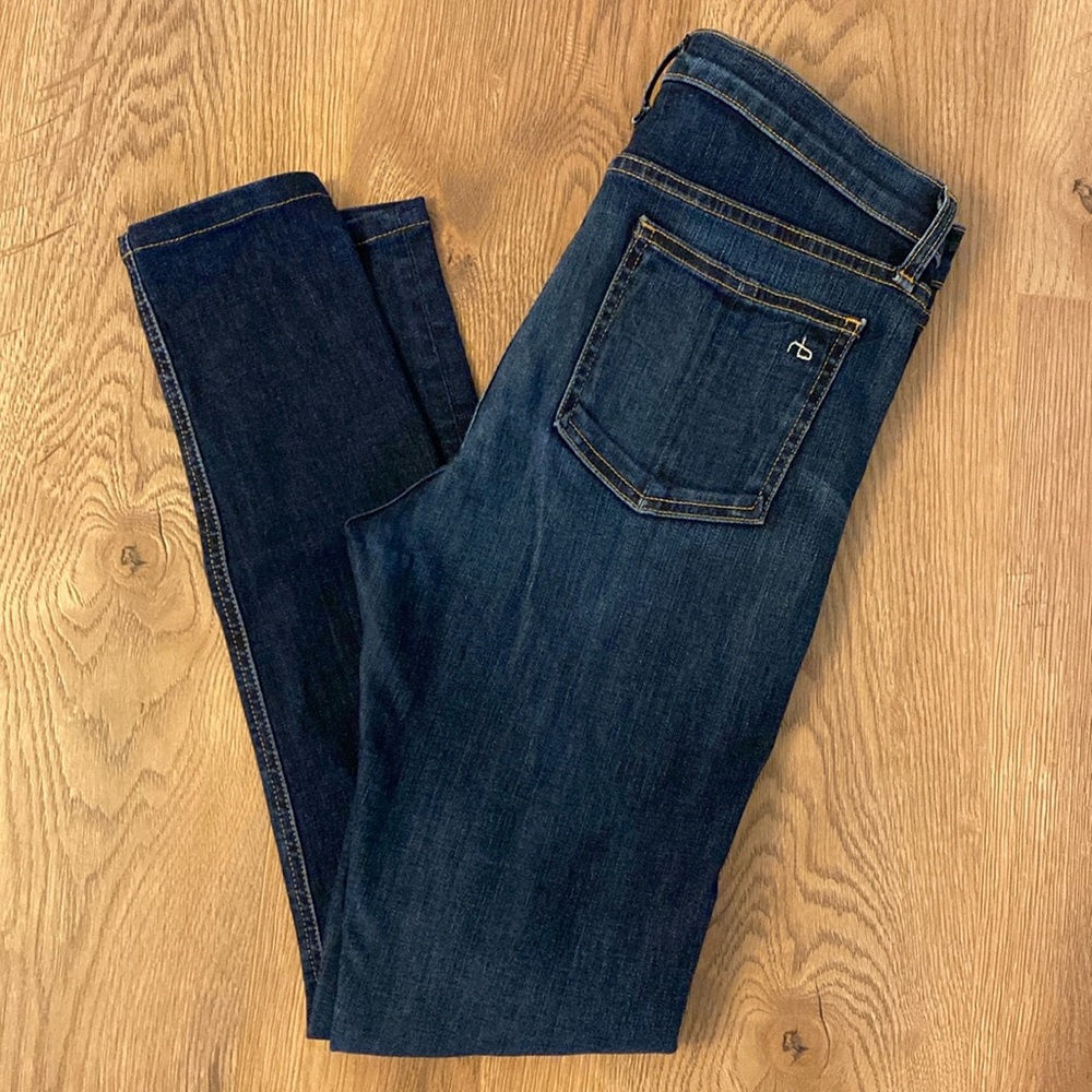 Rag & Bone High Rise Skinny Jeans